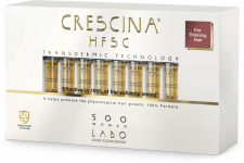 Crescina Transdermic HFSC 500  для женщин лосьон для возобновления роста волос  (40 ампул в упаковке)