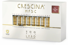 Crescina Transdermic HFSC 500 для мужчин лосьон для возобновления роста волос  (40 ампул в упаковке)