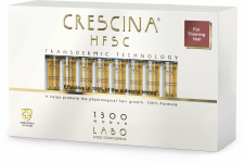 Crescina Transdermic HFSC 1300 для женщин лосьон для возобновления роста волос (20 ампул в упаковке)