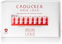 Caducrex ампулы против выпадения волос для женщин при начальной стадии выпадения (20 ампул)   