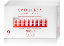 Caducrex ампулы против выпадения волос для мужчин при средней стадии выпадения (40 ампул) 