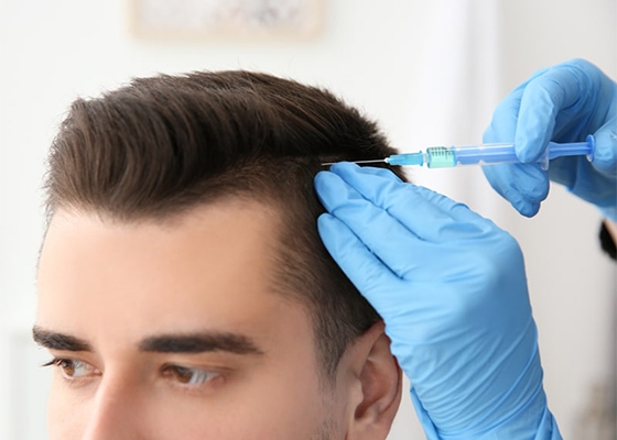 Лечение выпадения волос у мужчин